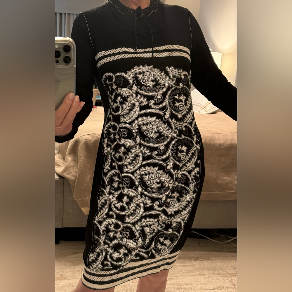 Street couture blk with sequins